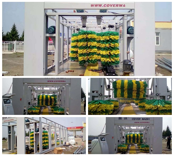 中國吉林長春輝南朝陽石加油站 安裝簡約隧道機