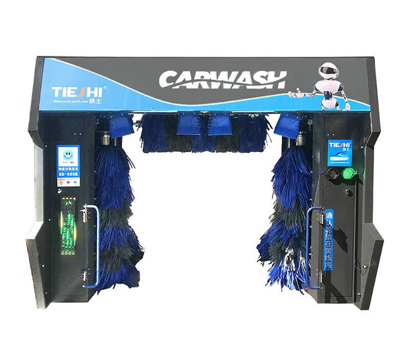 簡(jiǎn)單的地面安裝龍門洗車機(jī)
